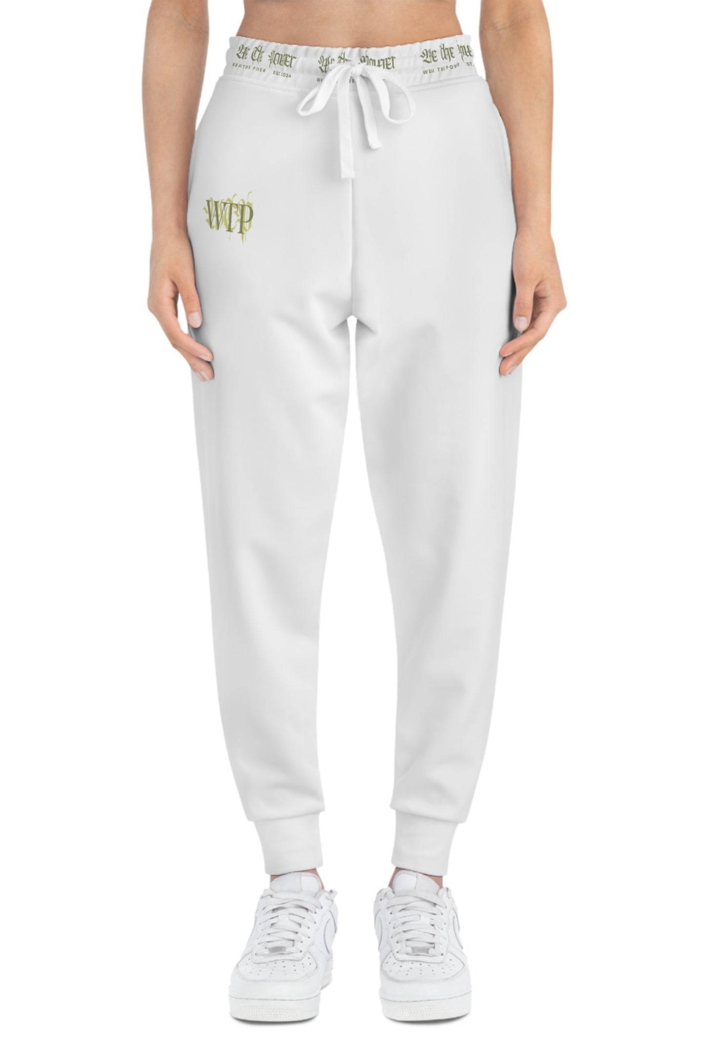 WTP | "P*ssy Power" Sage Athletic Joggers