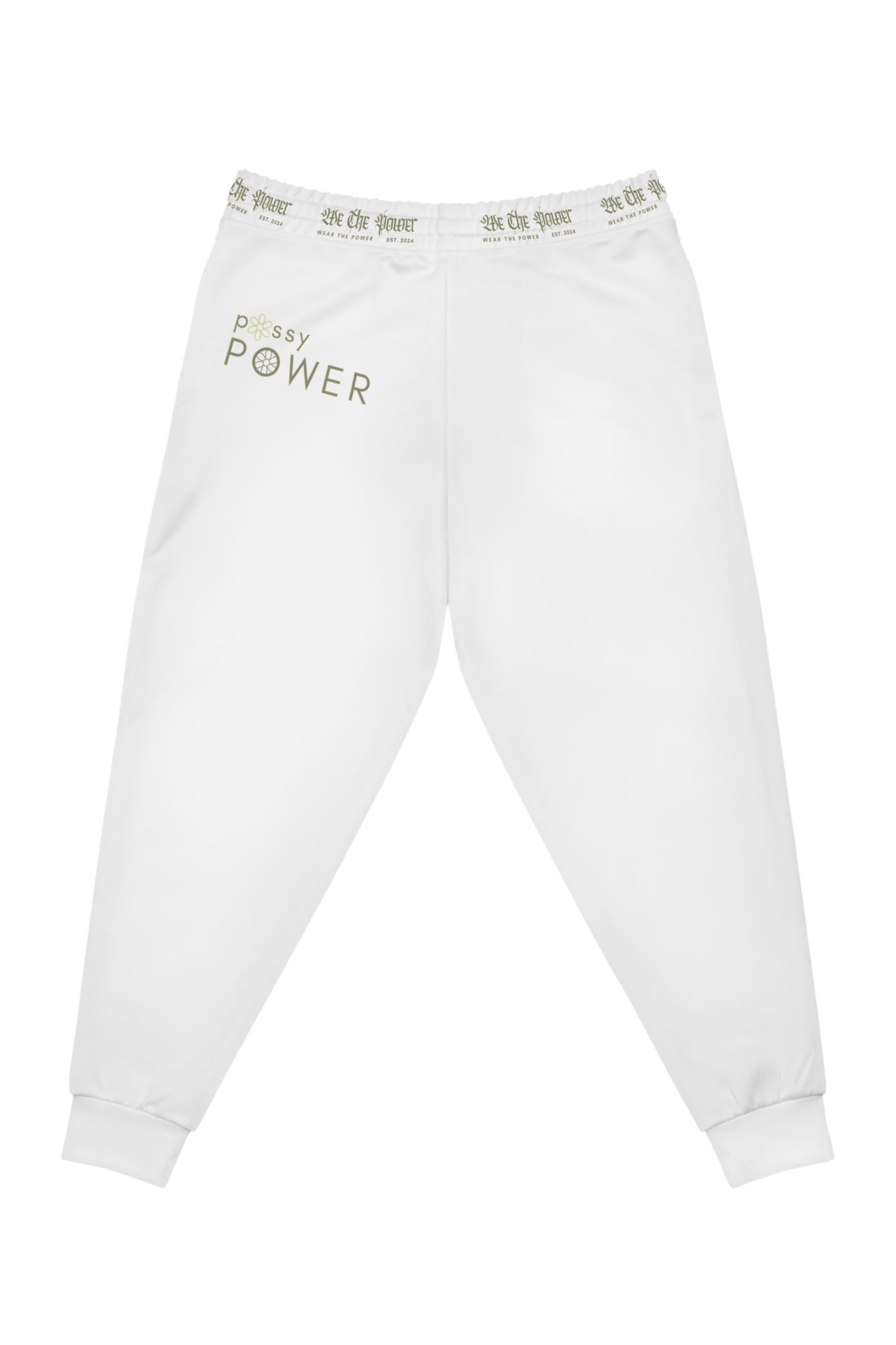 WTP | "P*ssy Power" Sage Athletic Joggers