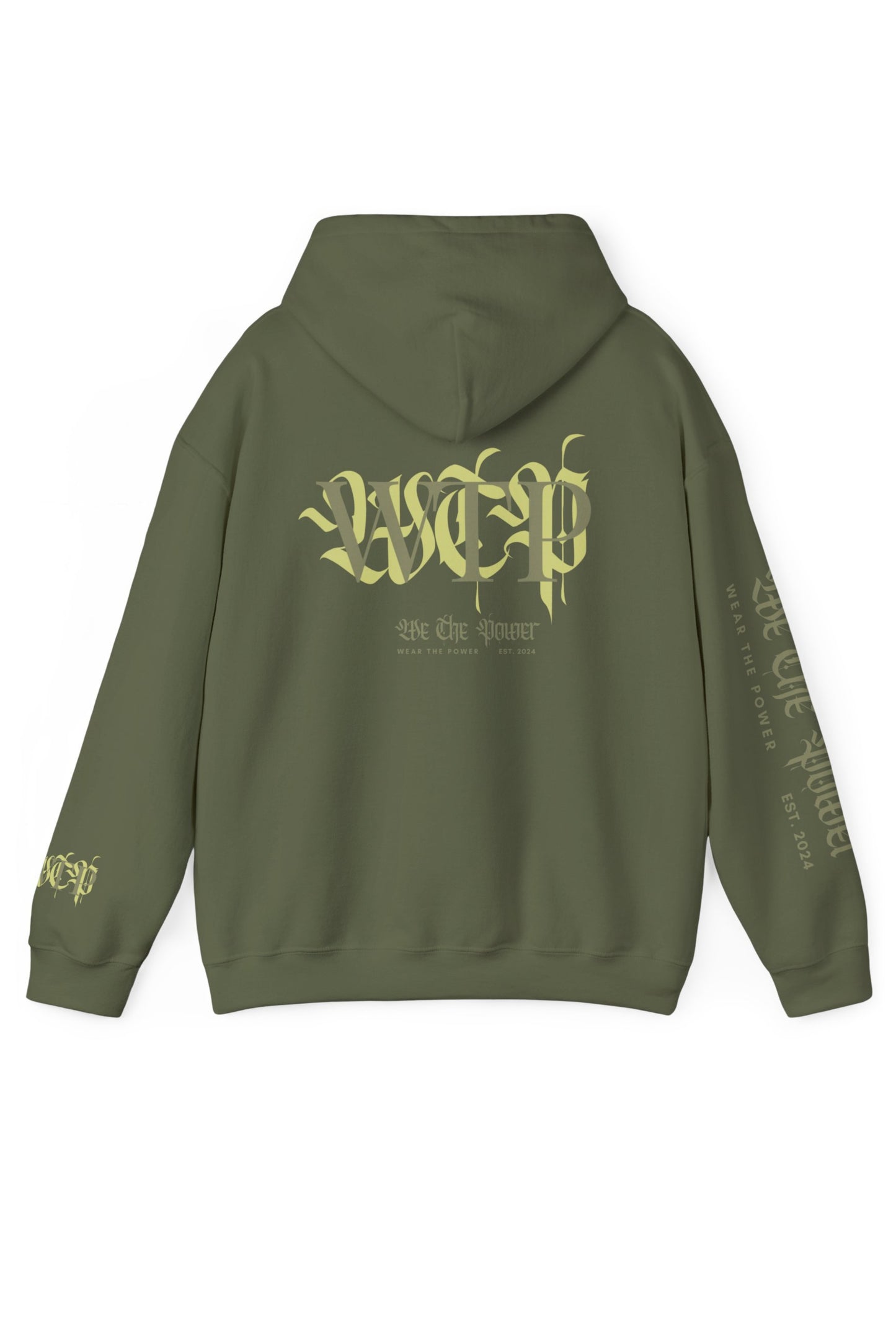 WTP | "P*ssy Power" Sage Logo Hoodie
