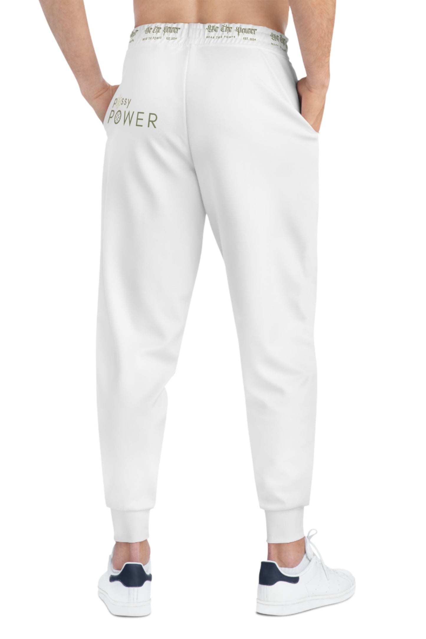 WTP | "P*ssy Power" Sage Athletic Joggers