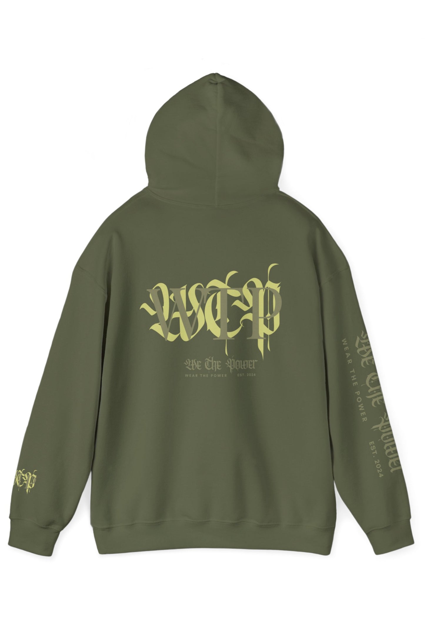 WTP | "P*ssy Power" Sage Logo Hoodie