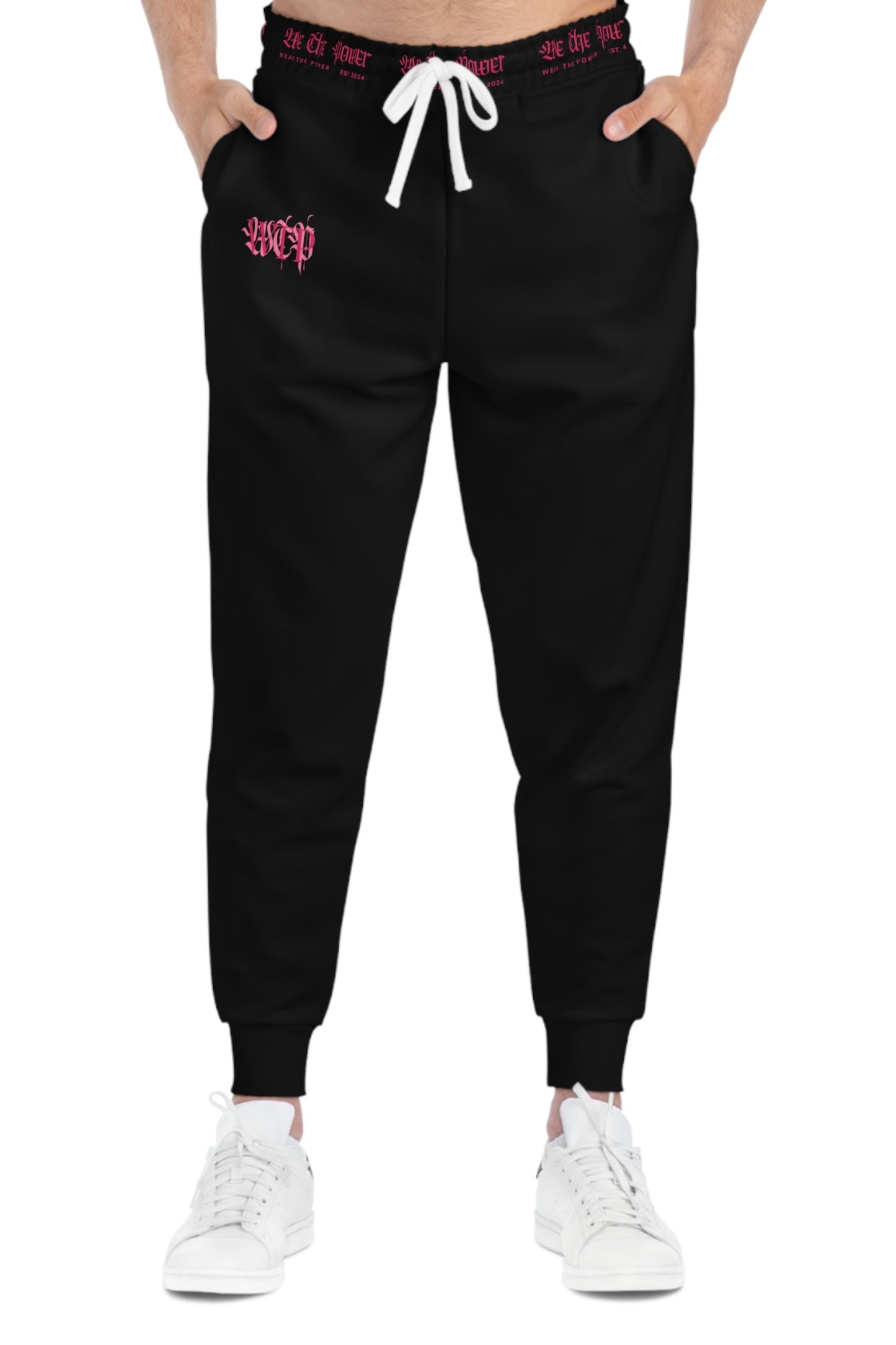 WTP | "P*ssy Power" Hot Pink Athletic Joggers