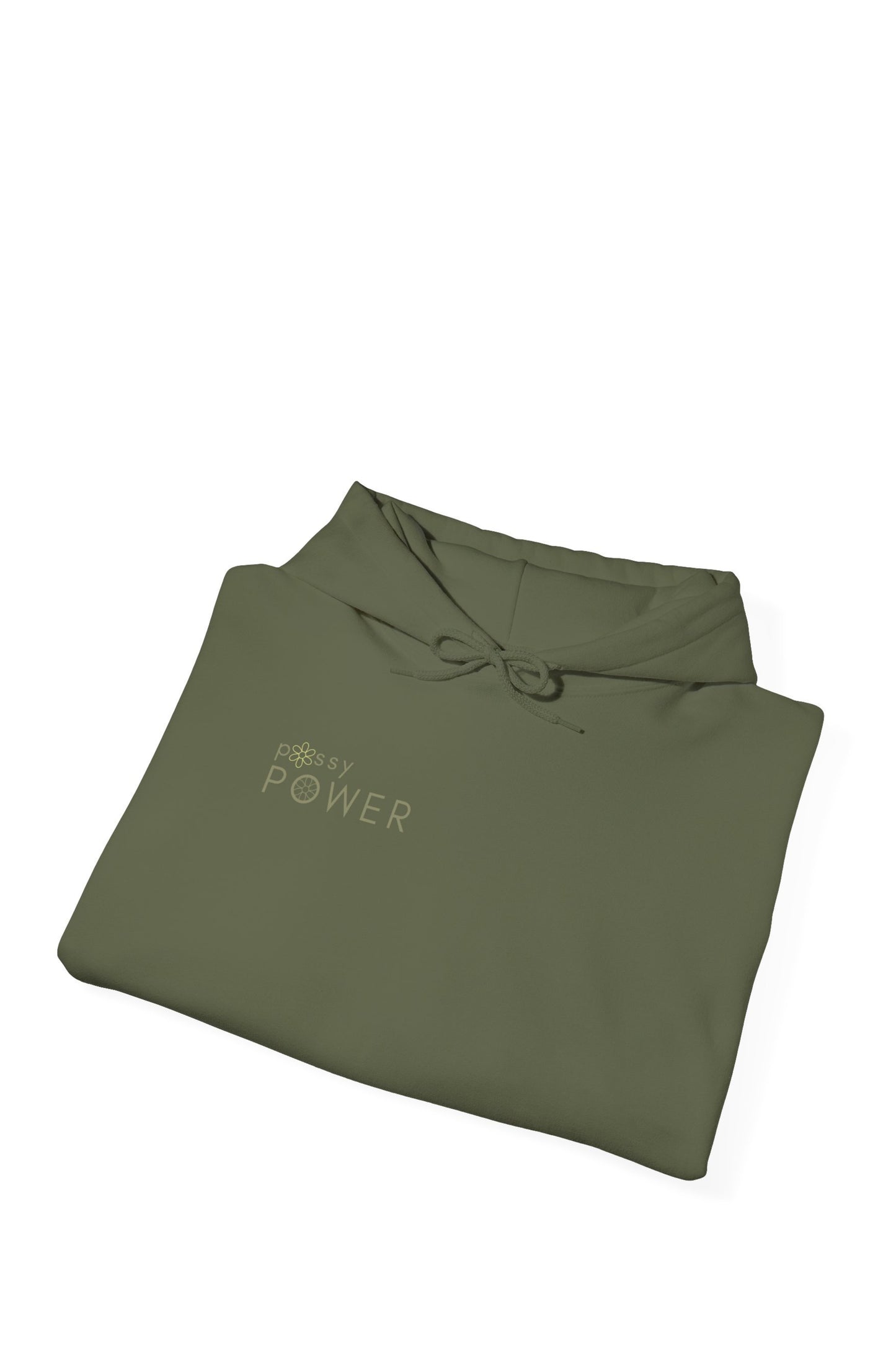 WTP | "P*ssy Power" Sage Logo Hoodie