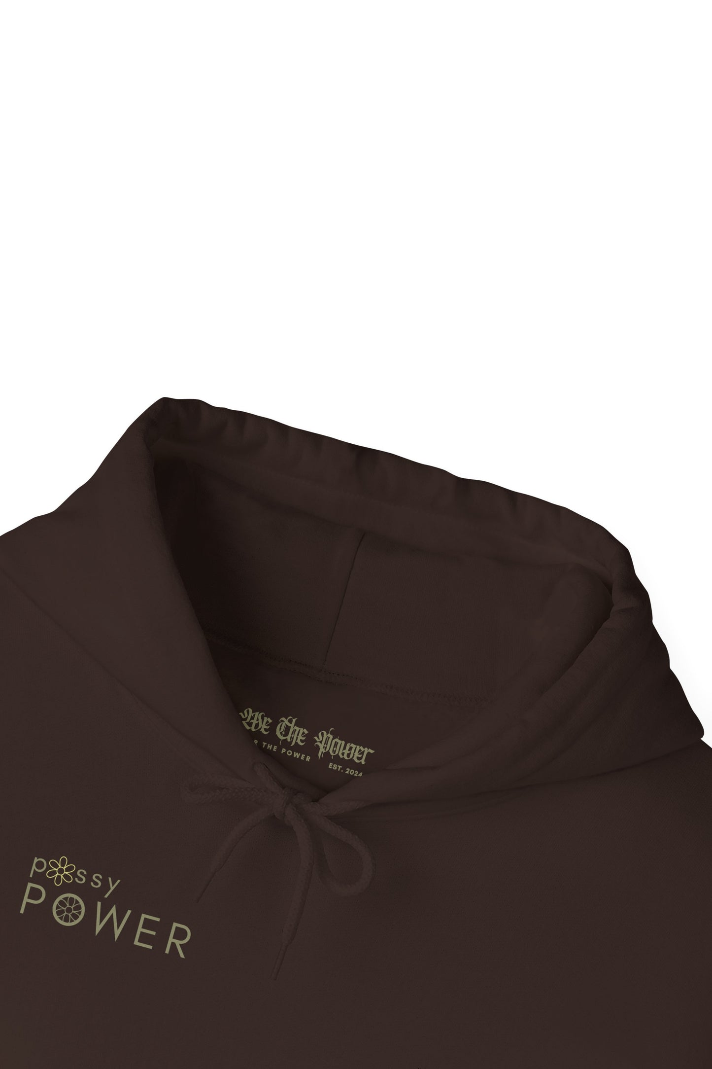WTP | "P*ssy Power" Sage Logo Hoodie