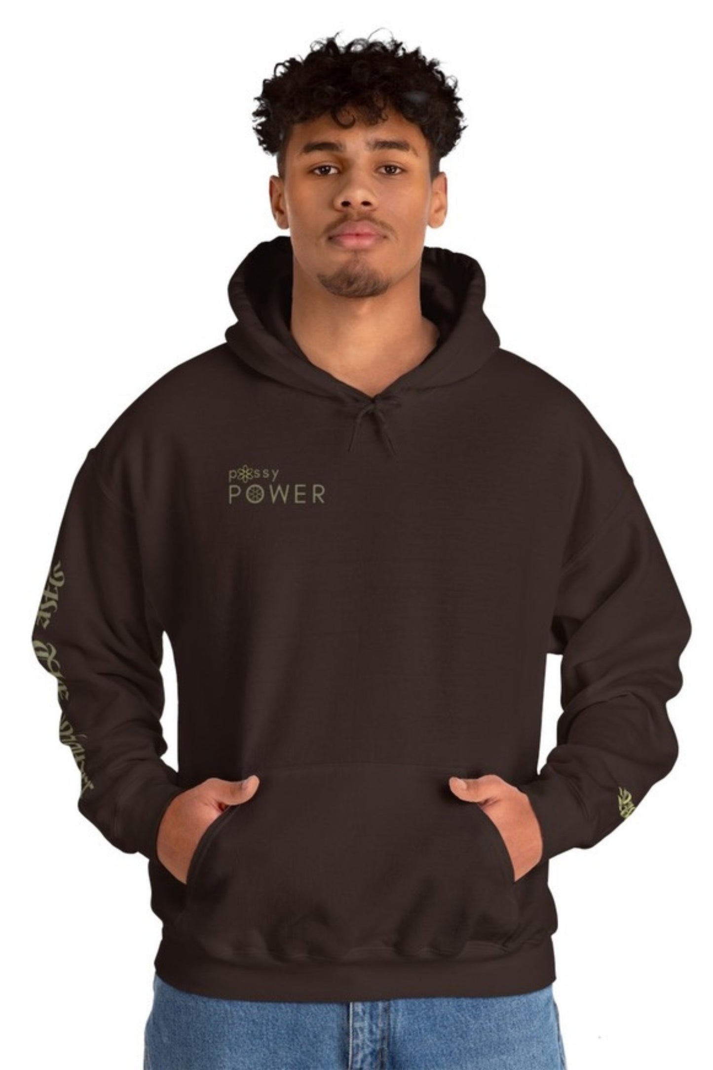 WTP | "P*ssy Power" Sage Logo Hoodie