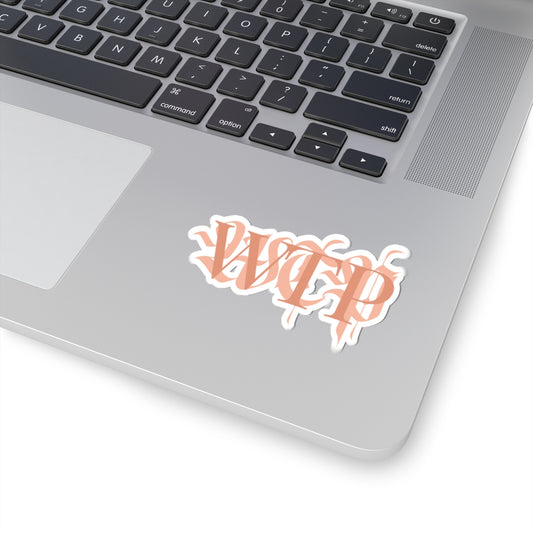 WTP Peach Logo Sticker