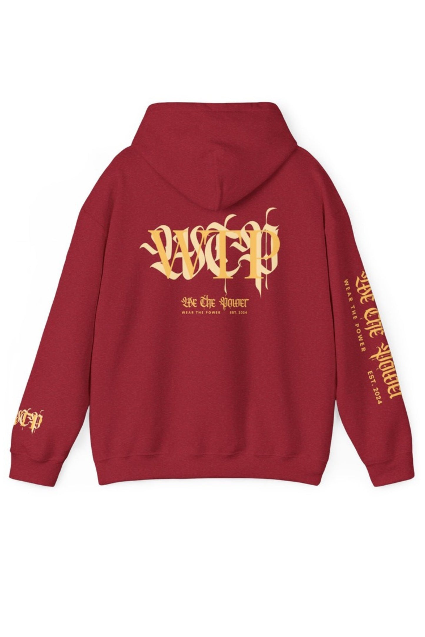 WTP | "The Lotus Project" Antique Cherry Logo Hoodie