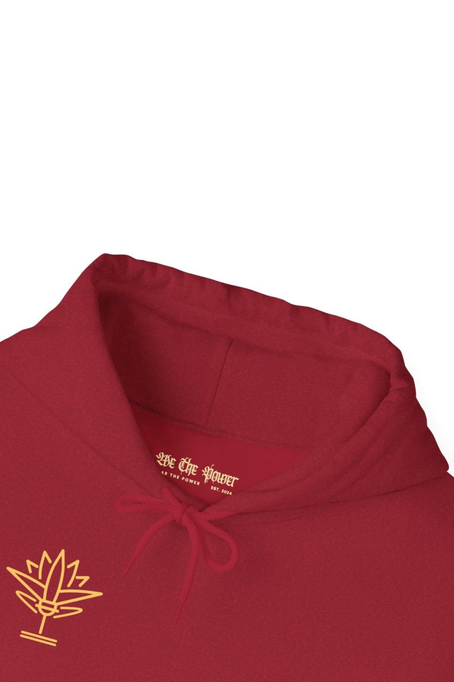 WTP | "The Lotus Project" Antique Cherry Logo Hoodie