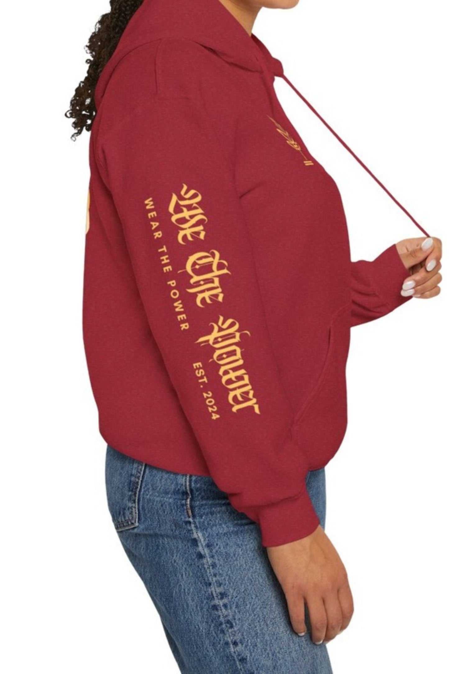 WTP | "The Lotus Project" Antique Cherry Logo Hoodie