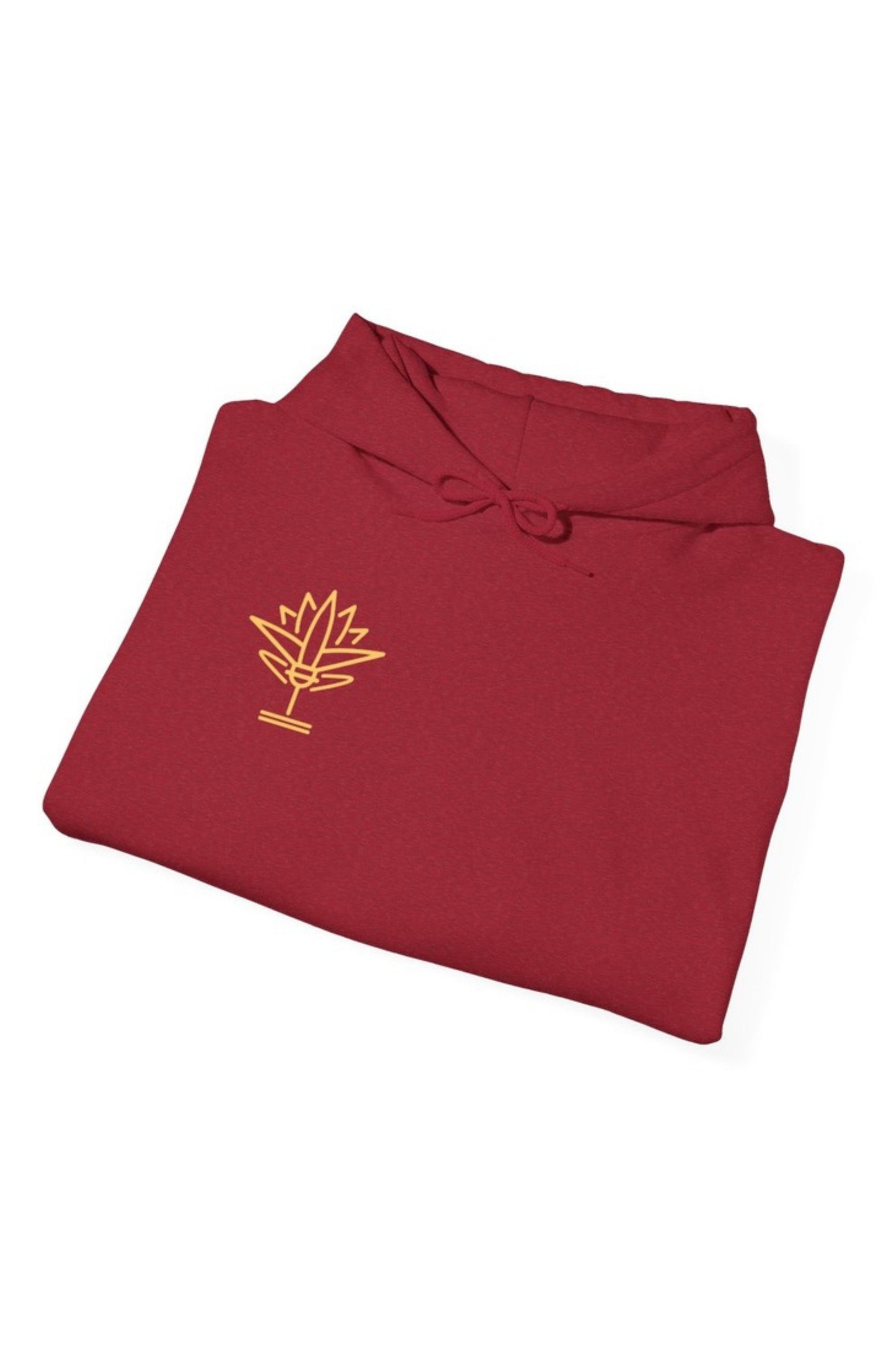 WTP | "The Lotus Project" Antique Cherry Logo Hoodie