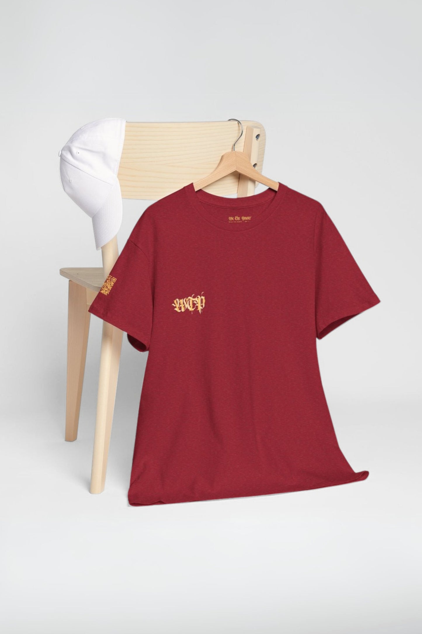 WTP | "The Lotus Project" Antique Cherry Red Baby Logo Tee