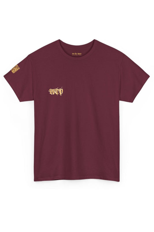 WTP | "The Lotus Project" Maroon Baby Logo Tee