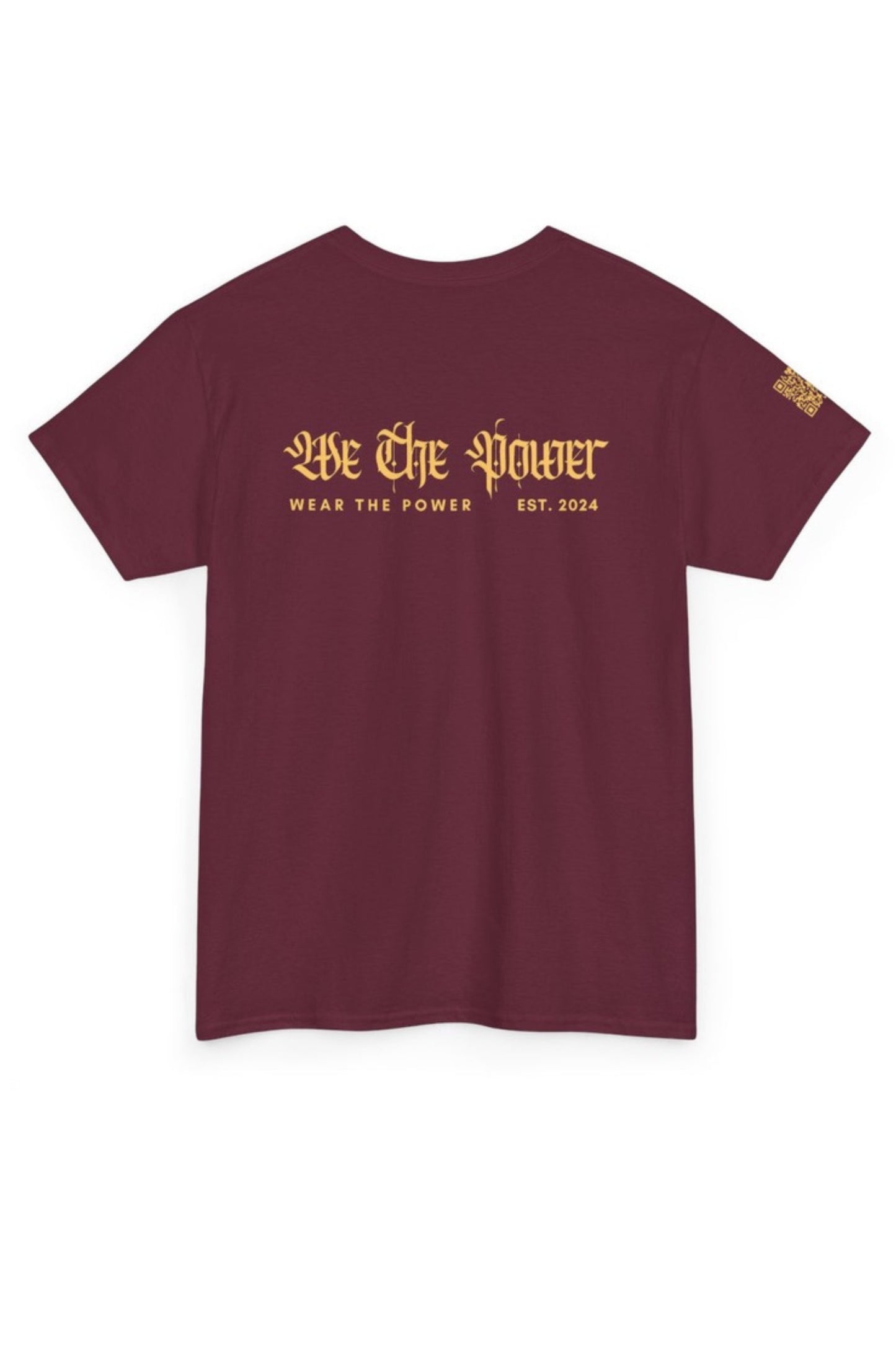 WTP | "The Lotus Project" Maroon Baby Logo Tee
