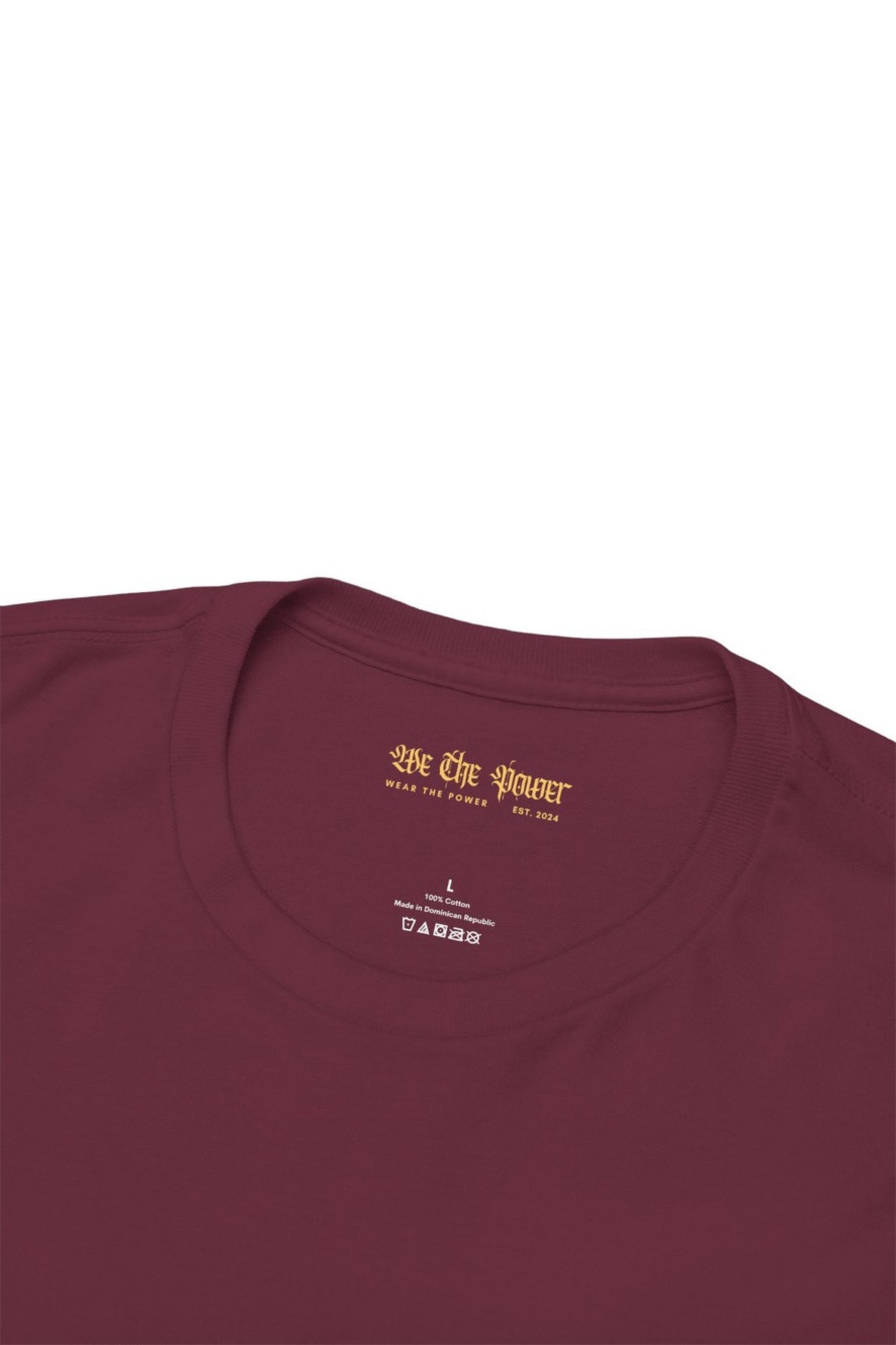 WTP | "The Lotus Project" Maroon Baby Logo Tee