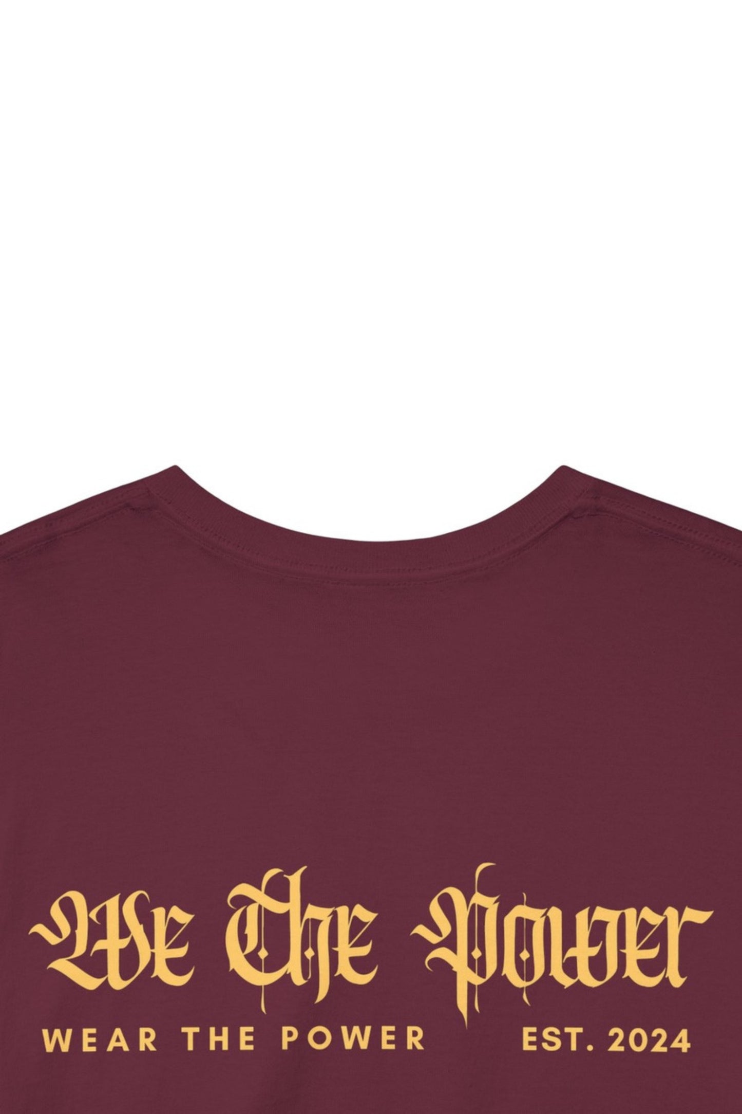 WTP | "The Lotus Project" Maroon Baby Logo Tee