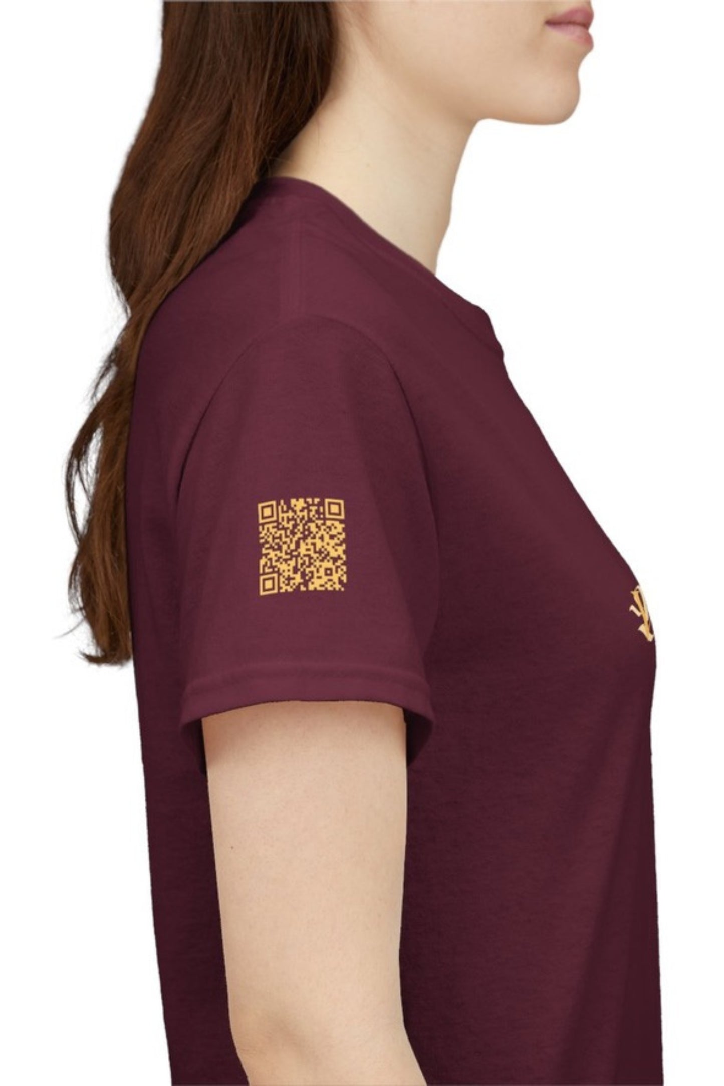 WTP | "The Lotus Project" Maroon Baby Logo Tee