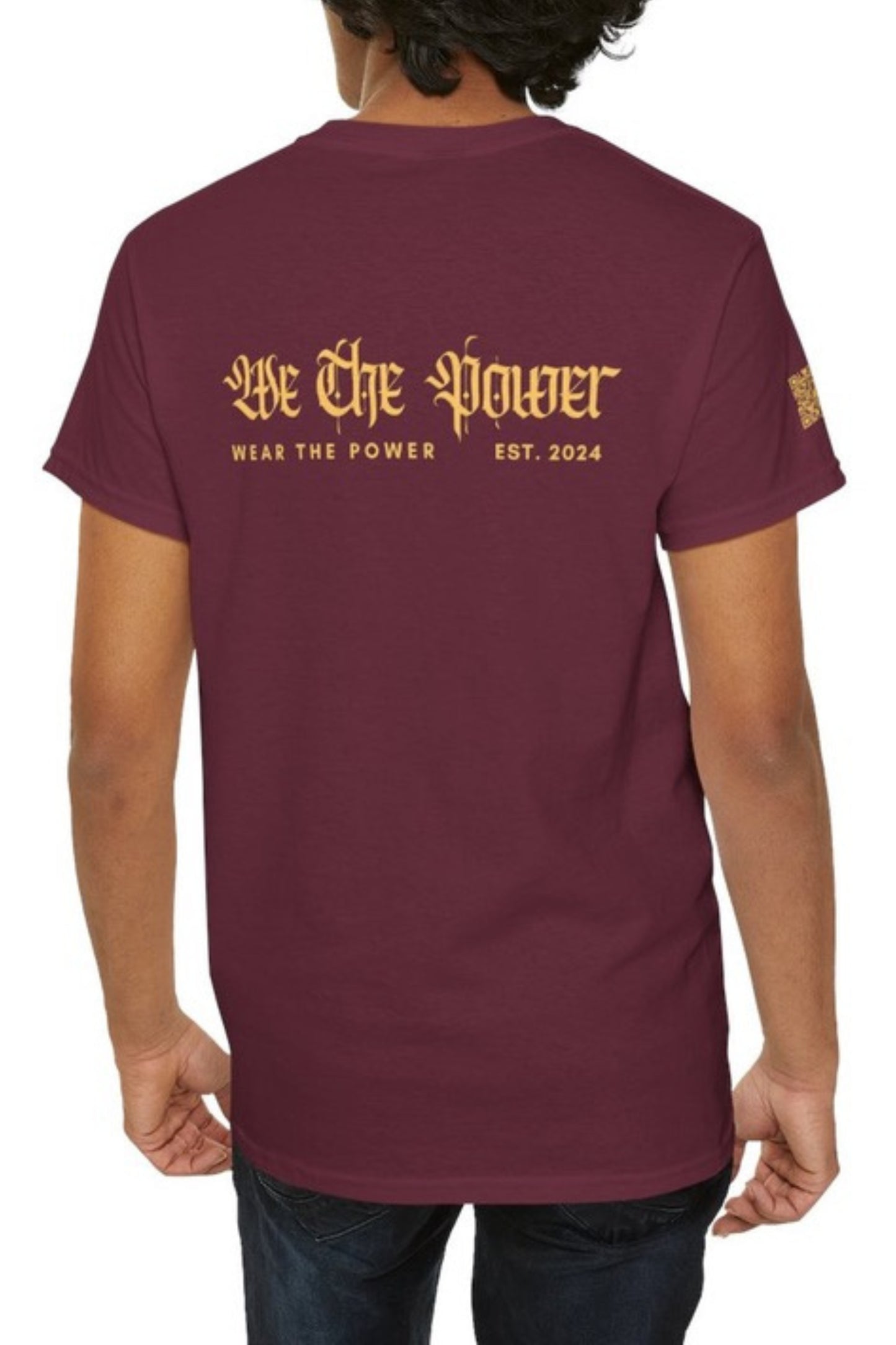 WTP | "The Lotus Project" Maroon Baby Logo Tee