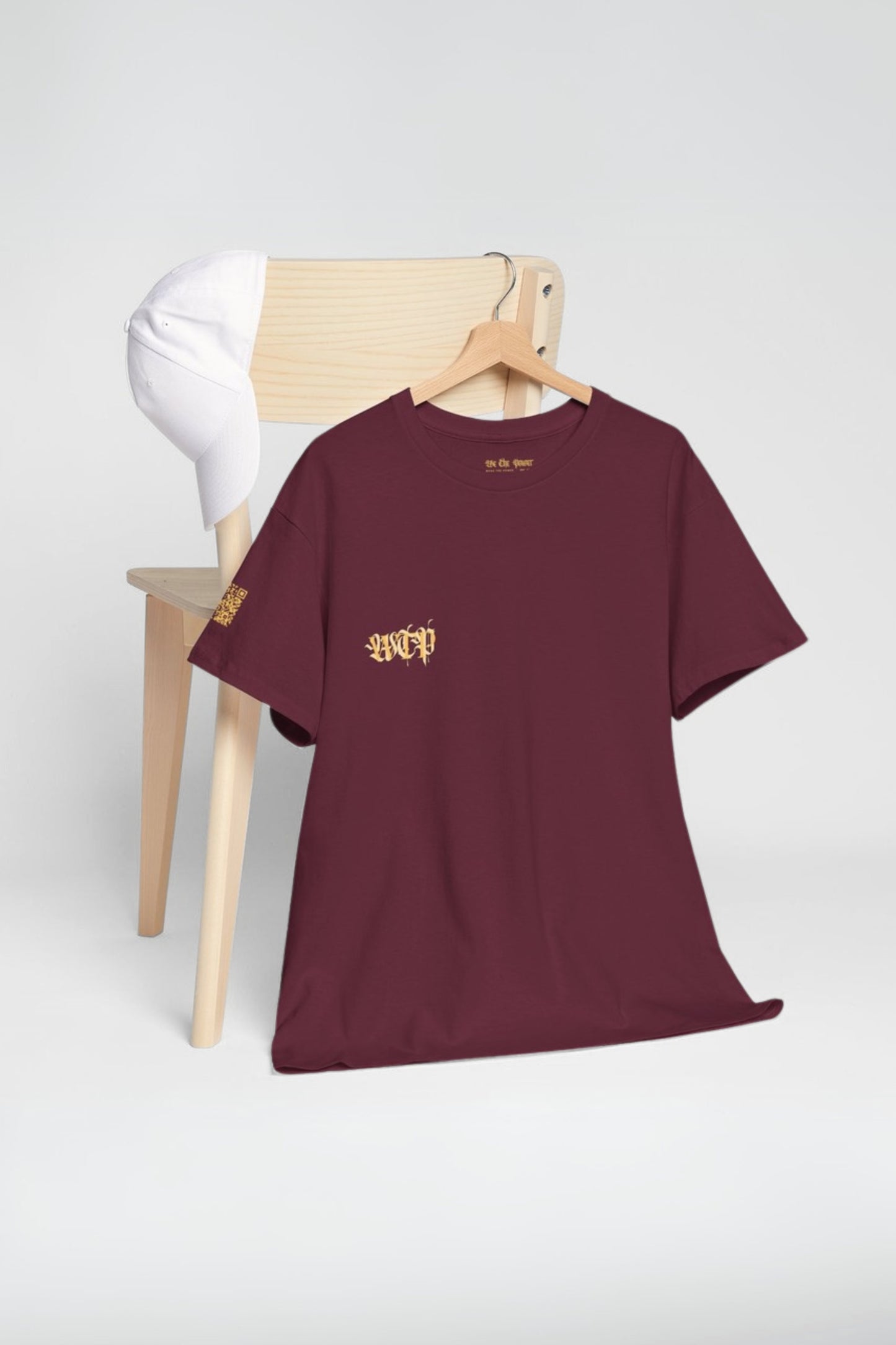 WTP | "The Lotus Project" Maroon Baby Logo Tee